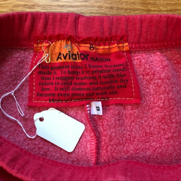 Aviator Nation Kid’s Bolt Stitch Sweatpants - Picture 4 of 12